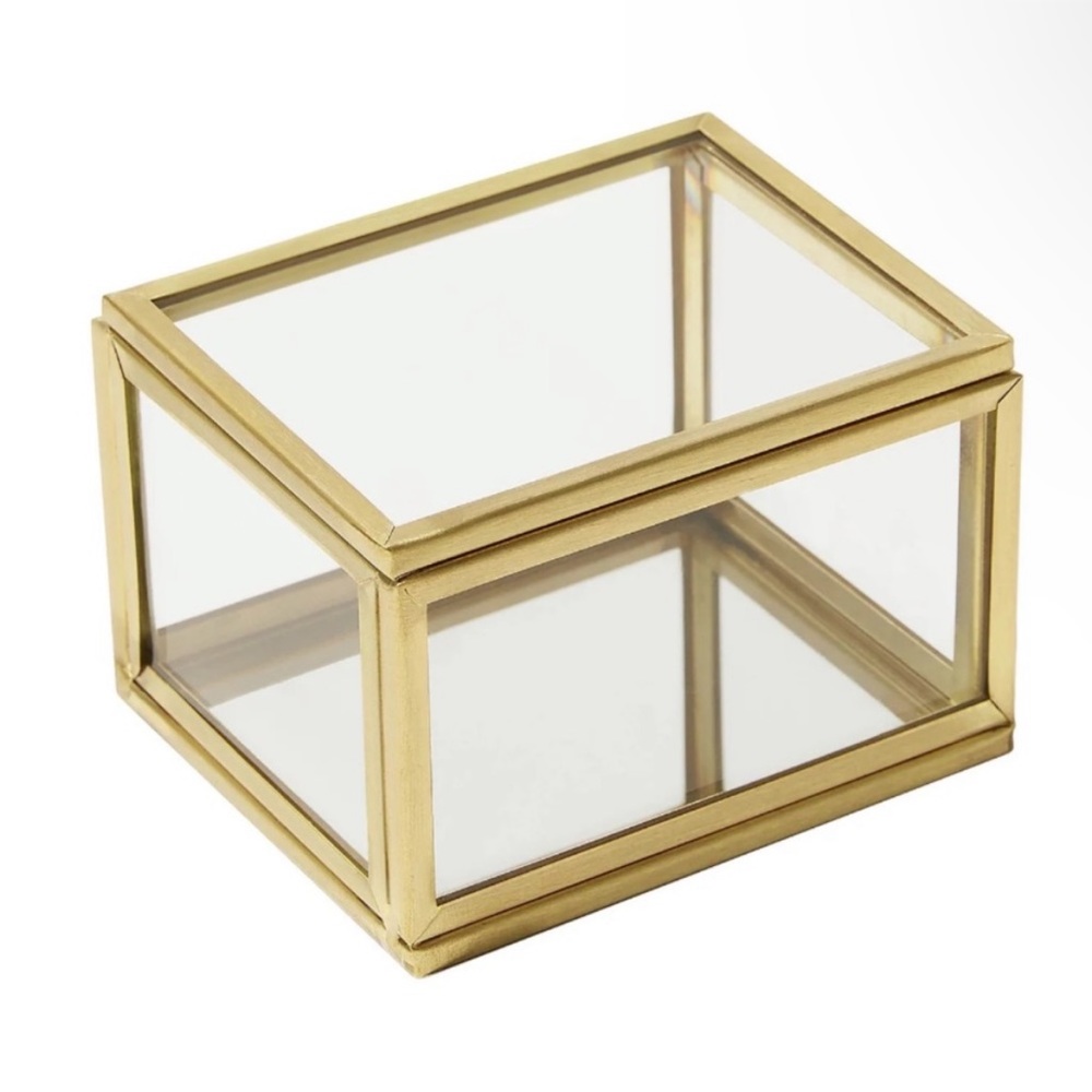 Ettika Gold-Tone Mini Ring Box NWT new in box